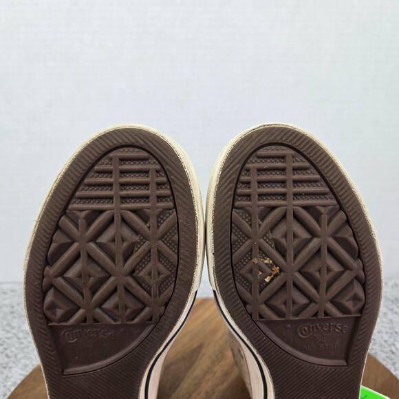 Converse CTAS All Star Lux Hi Beige Perforated Y2K Hidden Wedge Sneaker Womens 6 - Picture 10 of 13